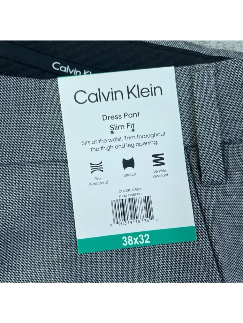 Calvin Klein new tag